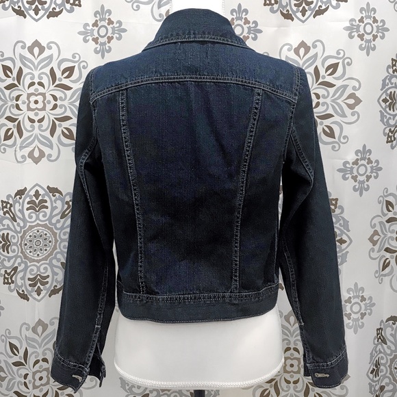 •GH BASS & CO• NWOT Dark Wash Denim Jacket - Picture 3 of 5